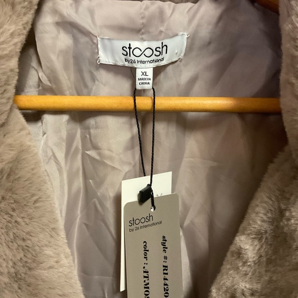 Cozy Tan Teddy Jacket for Women - Picture 5 of 12